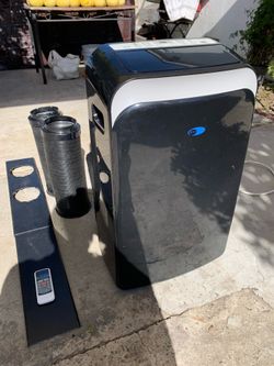 Whynter portable air conditioner arc-126mdb 12000 BTU with remote (used)