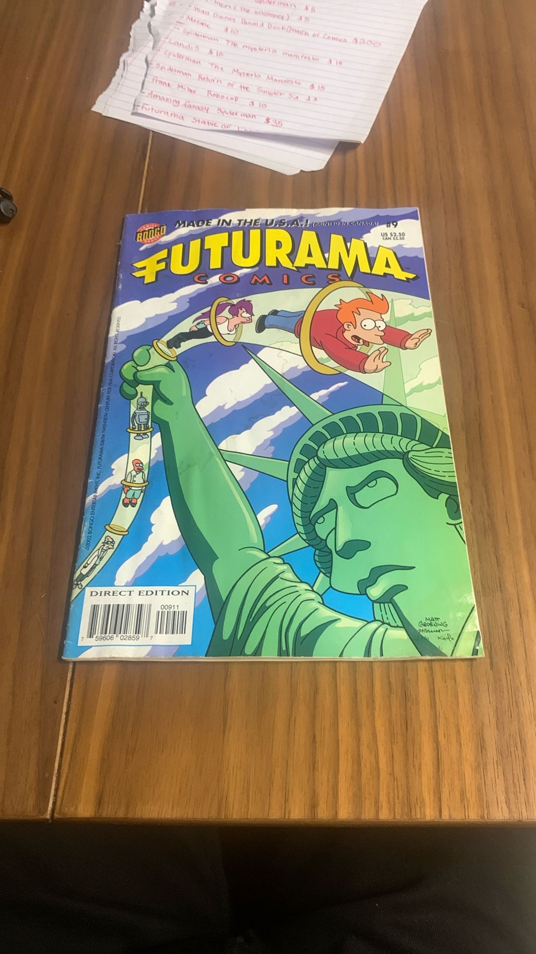 Futurama Statue Of Liberty