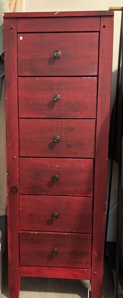6 Drawer Solid Wood Dresser