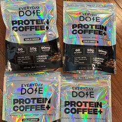Everyday dose protein coffee $15/each or 2 for $28