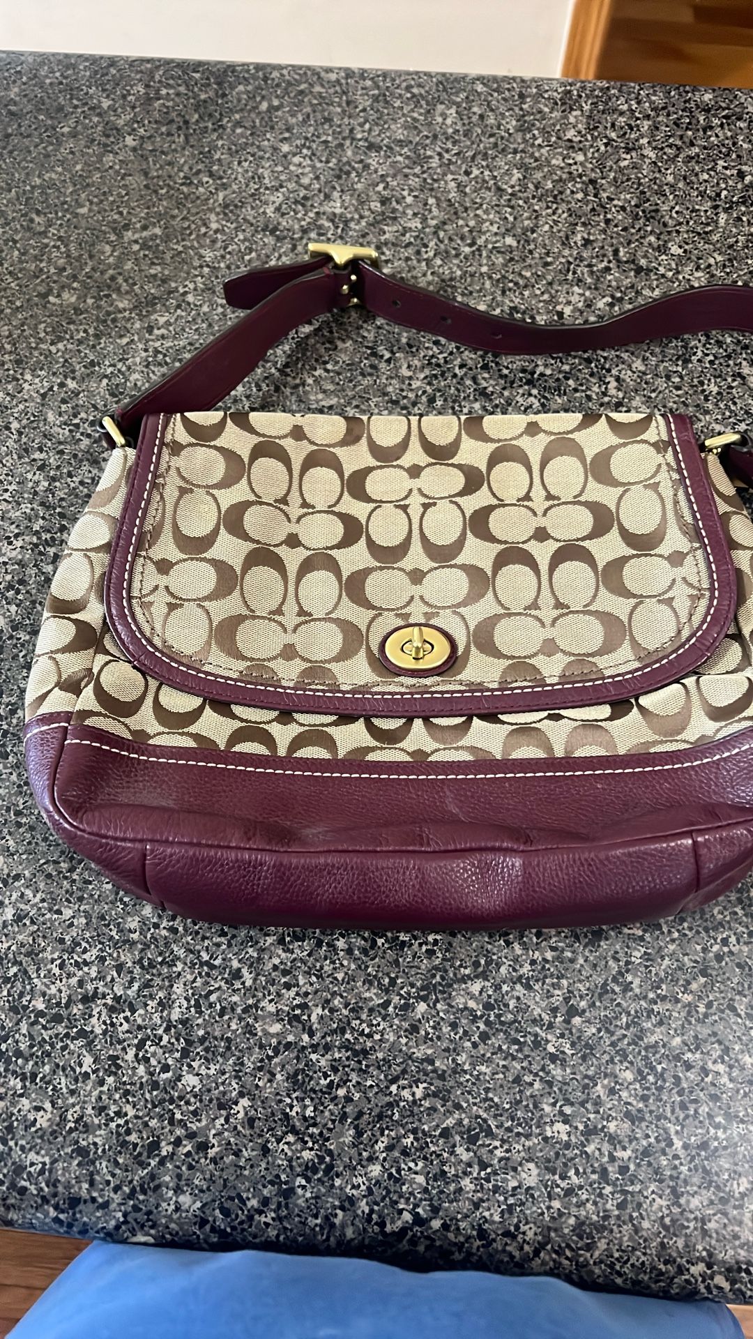 Coach Park Signature Flap Bag F23933