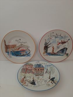 Made in Italy sets of 3 mini Plates
