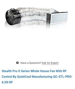 NEW Quietcool StealthPro 6.0 Whole House Fan