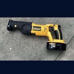 DeWalt 18 v recip saw. $30