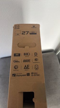 Acer predator x27U Dual OLED monitor