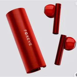 Foxeye Bluetooth Earbuds, Bluetooth 5.4 Headphone, Touch Control Ear Bud with Charging Case, Excellent Model 