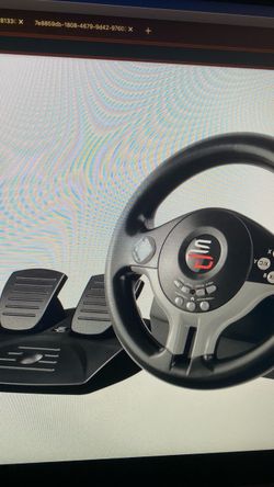 Subsonic racing wheel and pedals