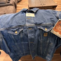 Men’s XL Vintage Carhartt Denim Jackets 