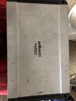 Polk Audio PA 880 amp