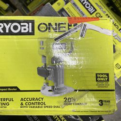 Ryobi ONE+ 18V Cordless Compact Fixed Base Router (Tool Only)
