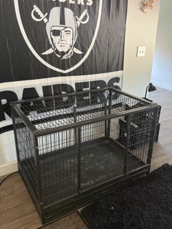 6/9 BLACK DOG CAGE