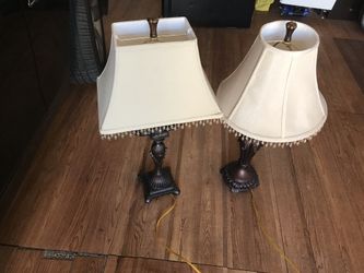 2 Beautiful lamps