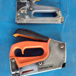 $15 firm, yes, it's available, pair of T50 stablers Models T50pbn and PowerShot Pro Model 8000, work, use T50 staples. The Pro 8000 alone retails for 