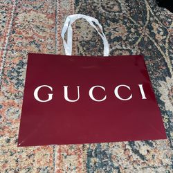 Authentic Gucci present storage bag