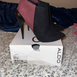 Aldo Suede Ankle Boots Size 7