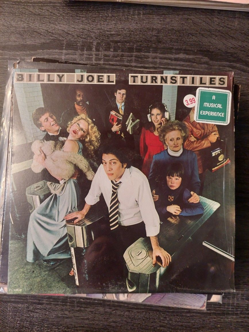 Vinyl Record LP Album Billy Joel Turnstiles