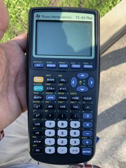 Texas instrument ti-83 plus