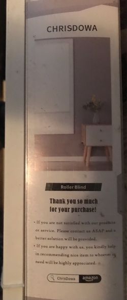 ChrisDova Black out roller blinds