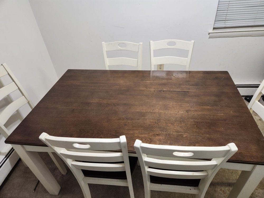 Dining Table 6 Chair For Sale