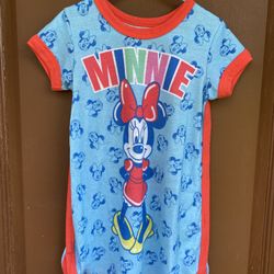 Minnie Mouse Pajama Night Gown 4/5