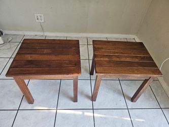 Wooden End Tables
