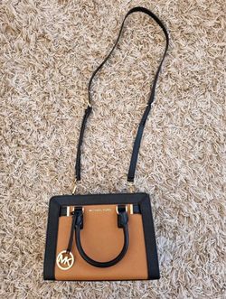 Michael Kors Two-Tone Satchel Crossbody Bag