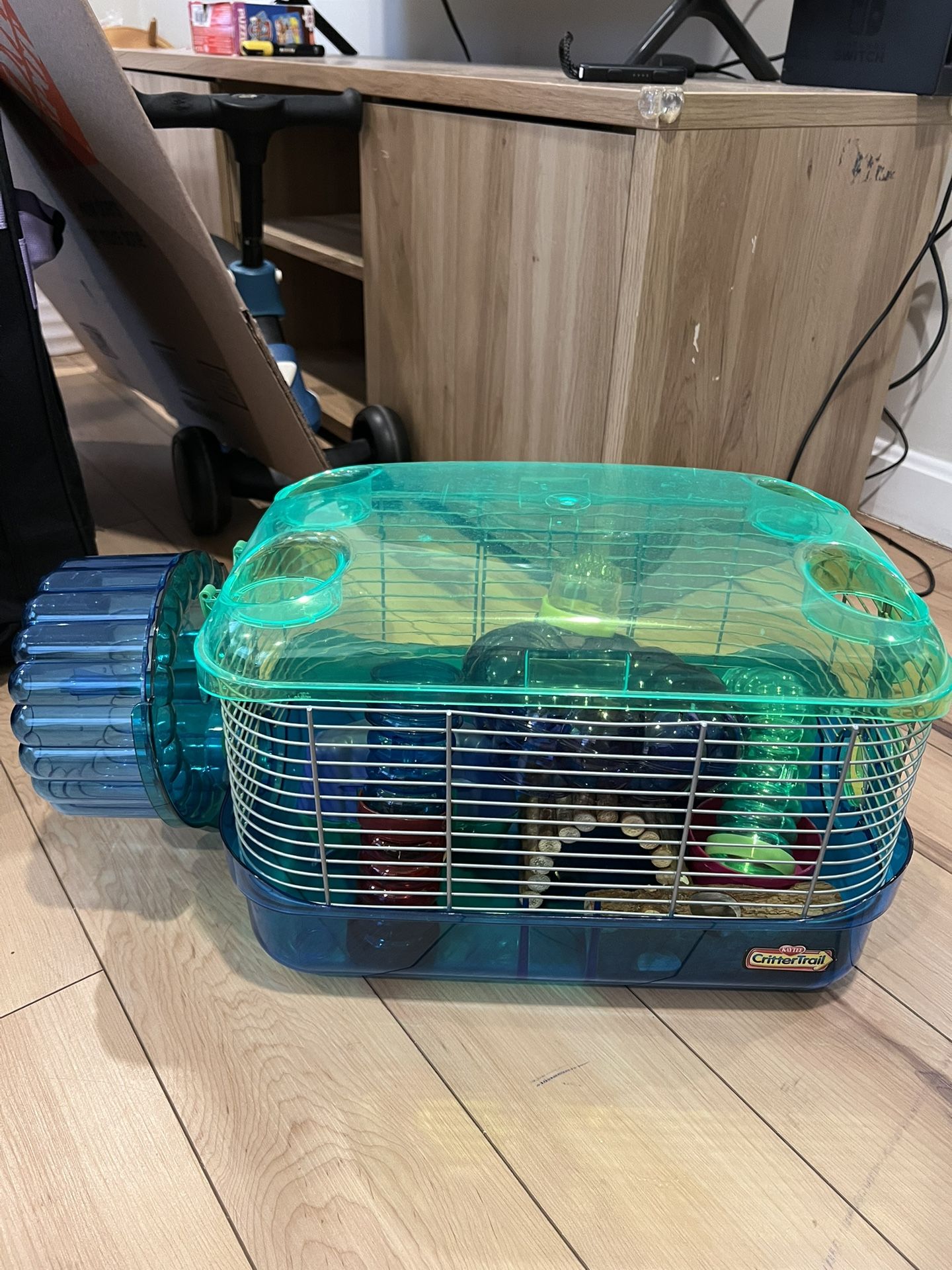 CRITTER TRAIL HAMSTER CAGE