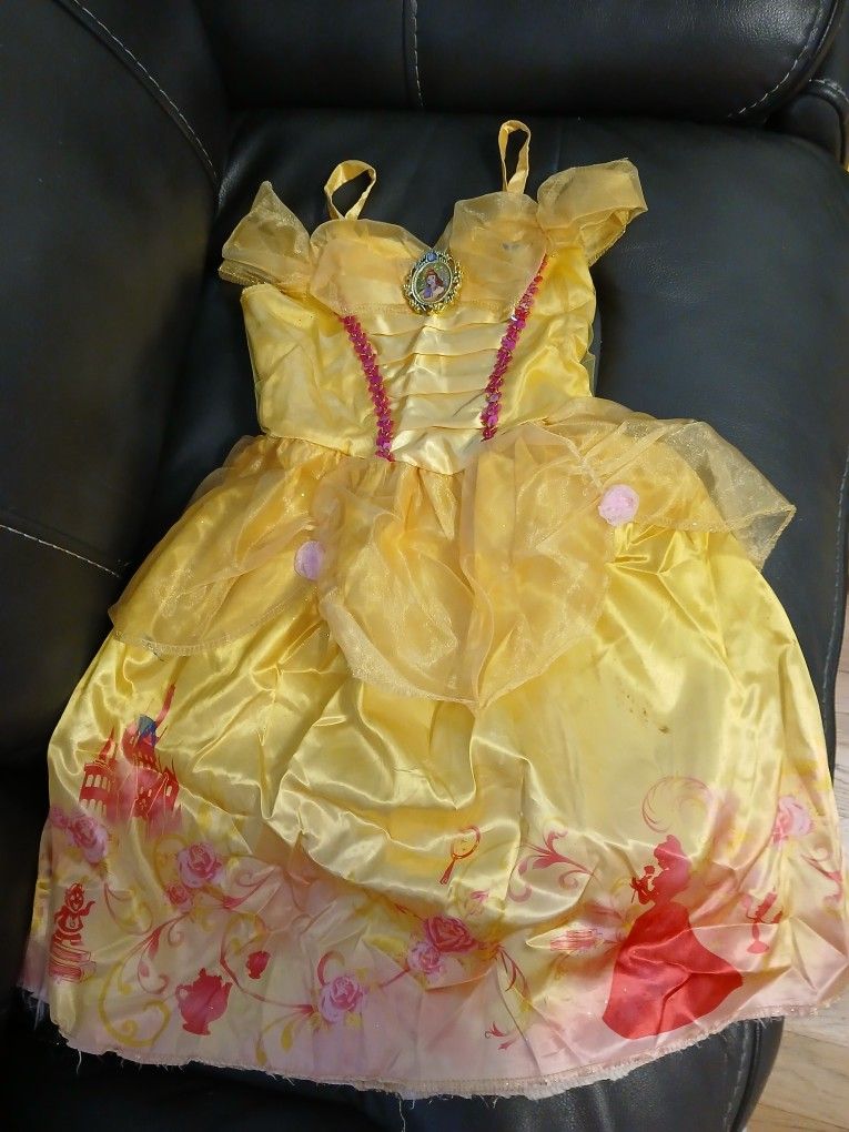 Toddler Girl Disney Princess Belle Costume Size 3T