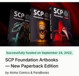 SCP Foundation Artbooks & Accessories (Paperback Edition)