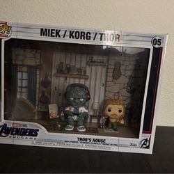 Funko Pop Deluxe “Thor’s House” (#05) from Avengers: Endgame.