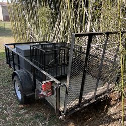 2024 Leonard 5x10 Utility Trailer