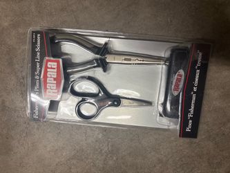 Fishing pliers and scissors x2