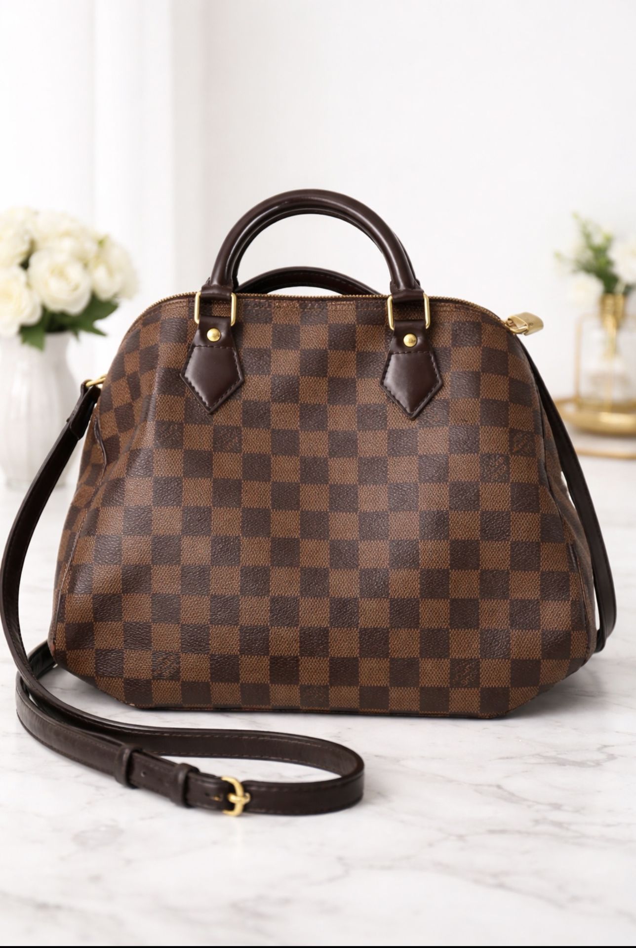 Louis Vuitton Siena PM – Damier Ebene – Excellent Condition