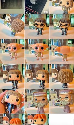 Harry Potter Funko Pop bulk, six different figures, toys, collectibles, gifts
