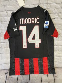 AC Milan 25/26 Home Jersey Modric/14 Size L