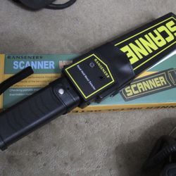 RANSENERS Metal Detector Wand,Security Wand,Handheld Metal Detector. 9V Battery Required 