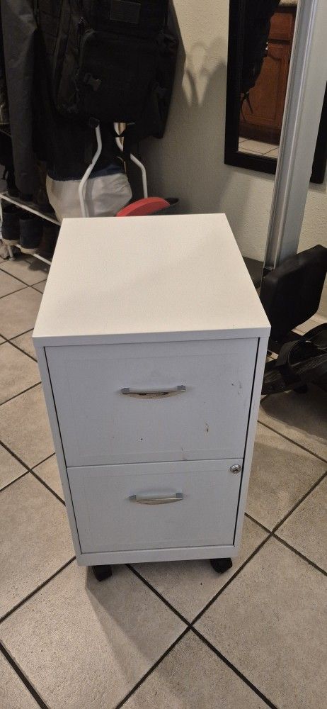 White File Drawer
