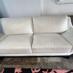 Modern White Sofa