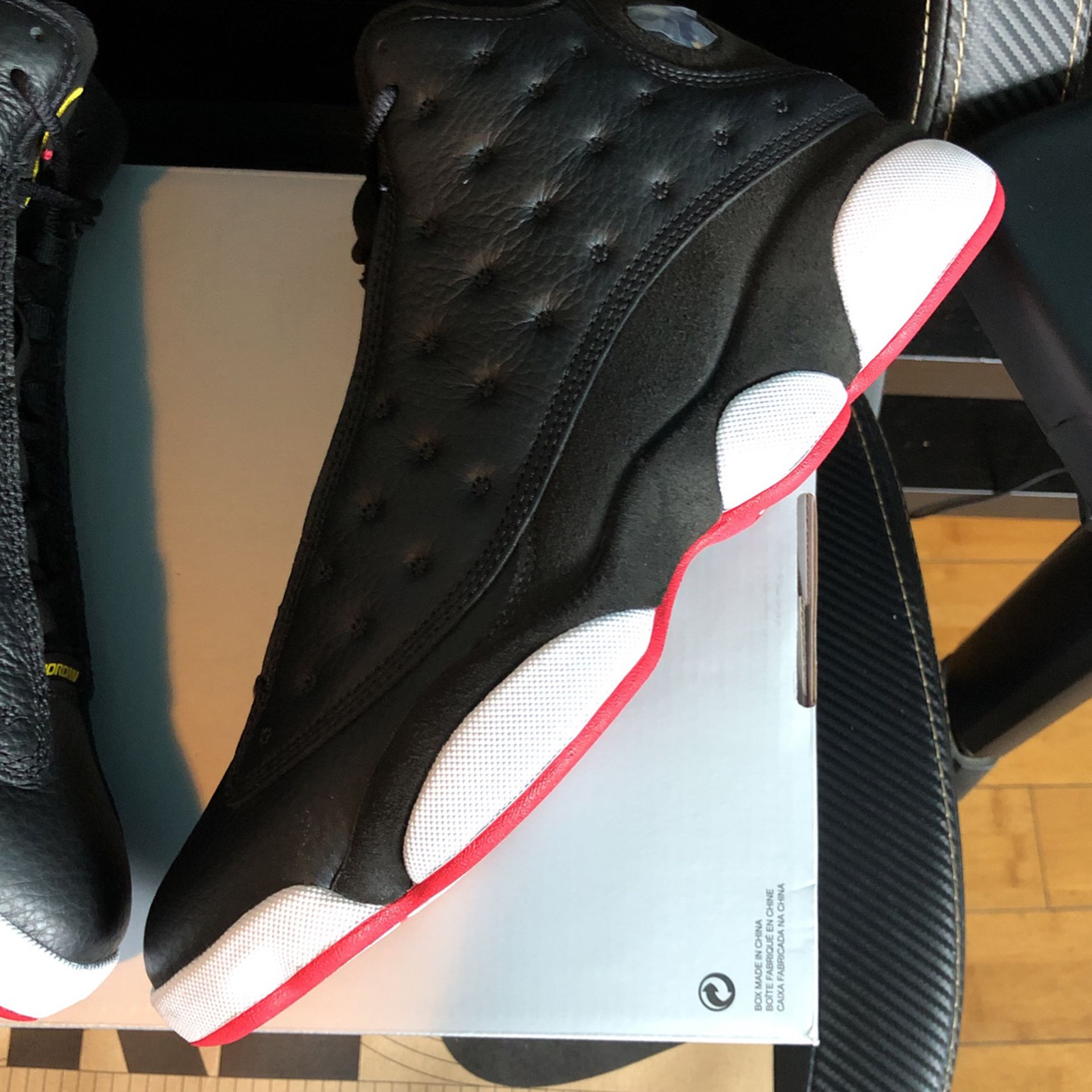 Nike Air Jordan 13 Playoffs 2023 Shoes Black Red 414571-062 GS New for Sale  in Philadelphia, PA - OfferUp