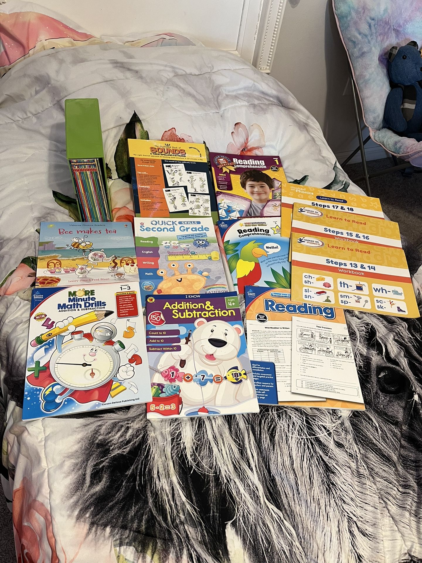 Math And Reading Learning Books