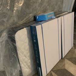 Mattresses & accessories (2 Queen, 1 Twin)