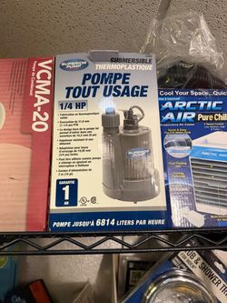 Superior Pump 1/4 HP Submersible Utility Pump