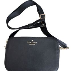 Kate Spade Black Crossbody Camera Bag 