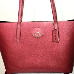 Coach Large  Metallic City Tote