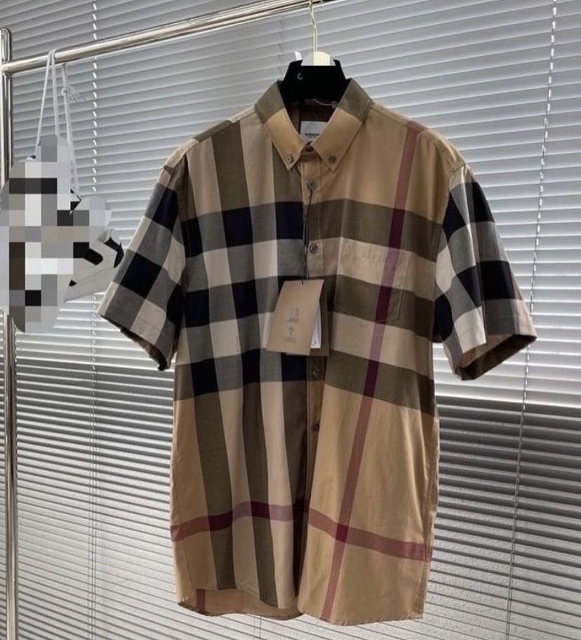 Burberry Men Button Shirt 