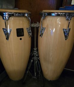 *LATIN PERCUSSION* Conga Set with Stand