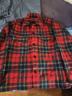 Pendleton 100% wool medium long sleeve shirt