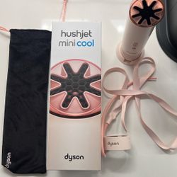 Dyson Mini Hushjet | Handfan, Blush & Pink