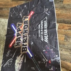 Star Wars Birthday Banner