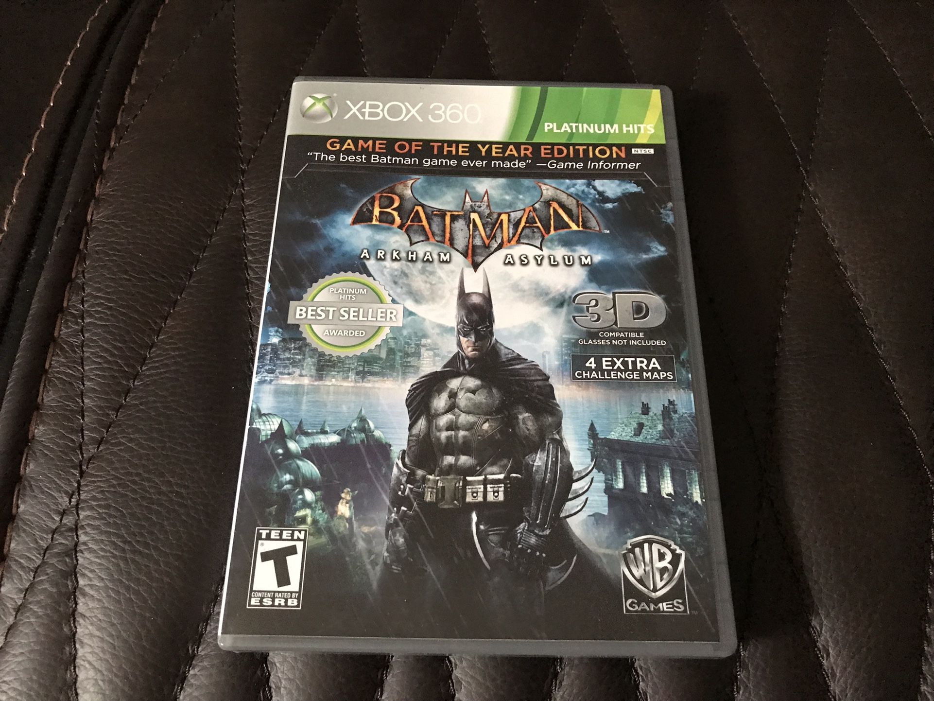 Xbox 360: Batman Arkham Asylum Game Of The Year Edition (complete)